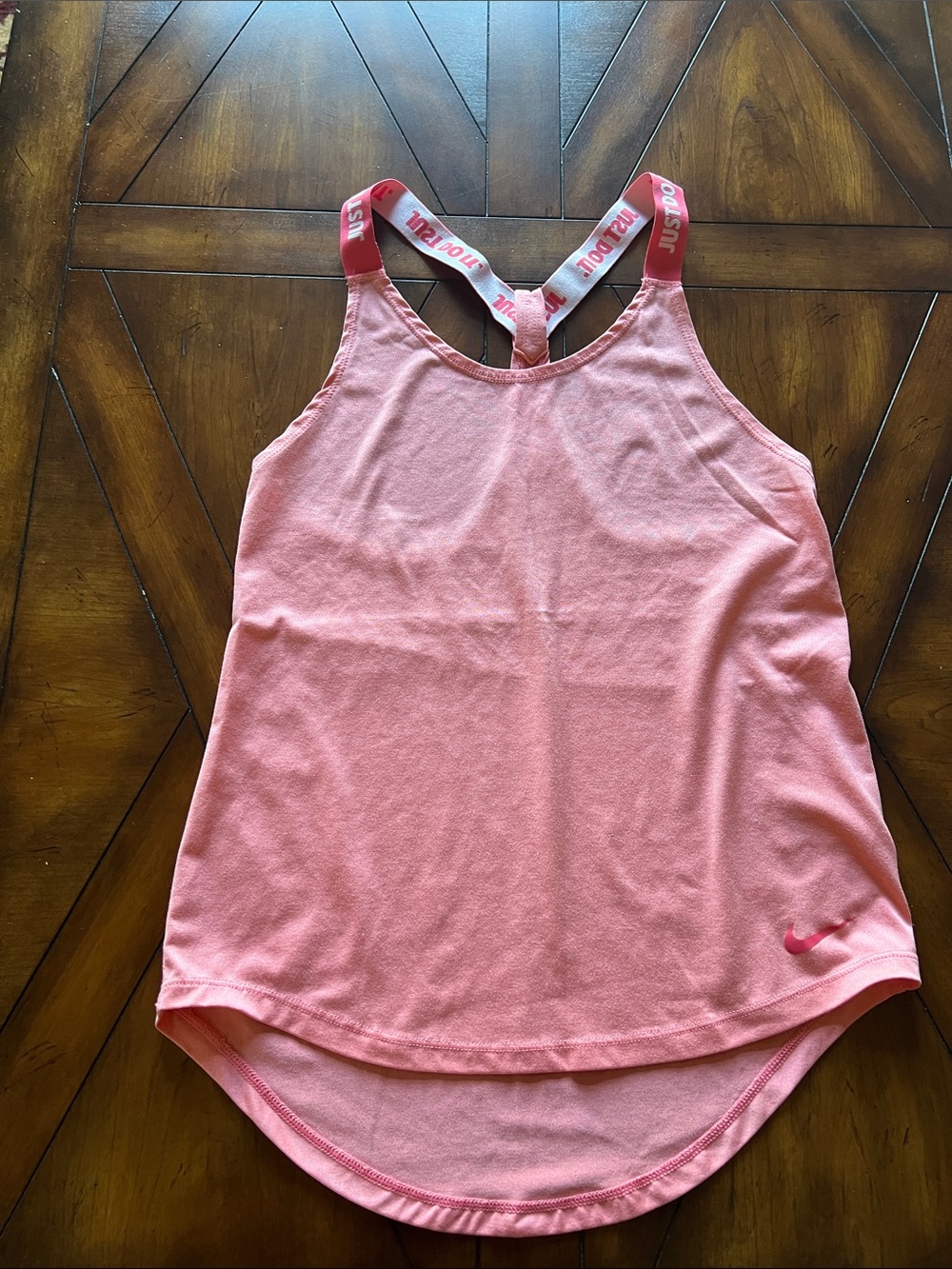 Nike coral Pink Performance Dri-FIT Tank Top